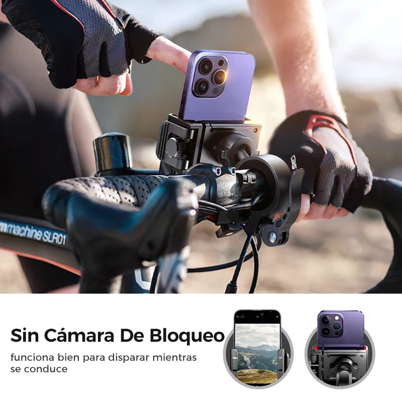 Joyroom 2024 Bike Phone Holder Universal One-hand Operation Bicycle Motorcycle Phone Holder For 4.7-7" Mobile Phone Shockproof