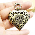 Silver Smooth Quartz Pocket Watch Mens Womens Necklace Clock Metal Stainless Steel Watches Pendant with Short Chain Gifts