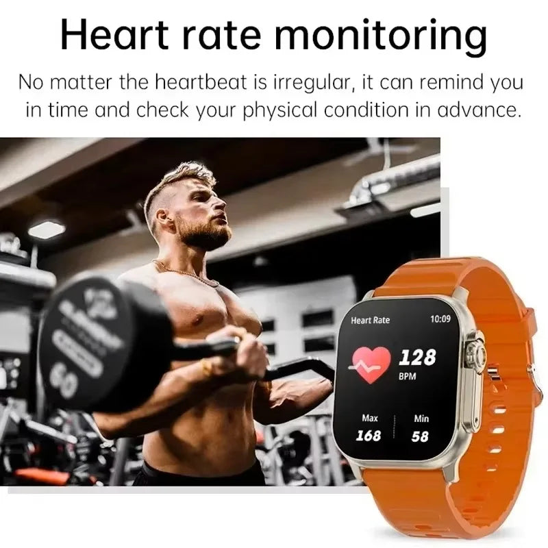 Original T800 Ultra2 Smart Watches 2.19 Inch Smart Watch Bluetooth Call IWO Series 8 Sports Smartwatch Women Men For IOS Android