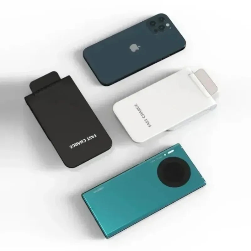 Foldable Wireless Charger Stand Fast Charging Dock Universal Holder For iPhone 17 16 15 14 13 12 Pro Max Samsung Galaxy S25 S24