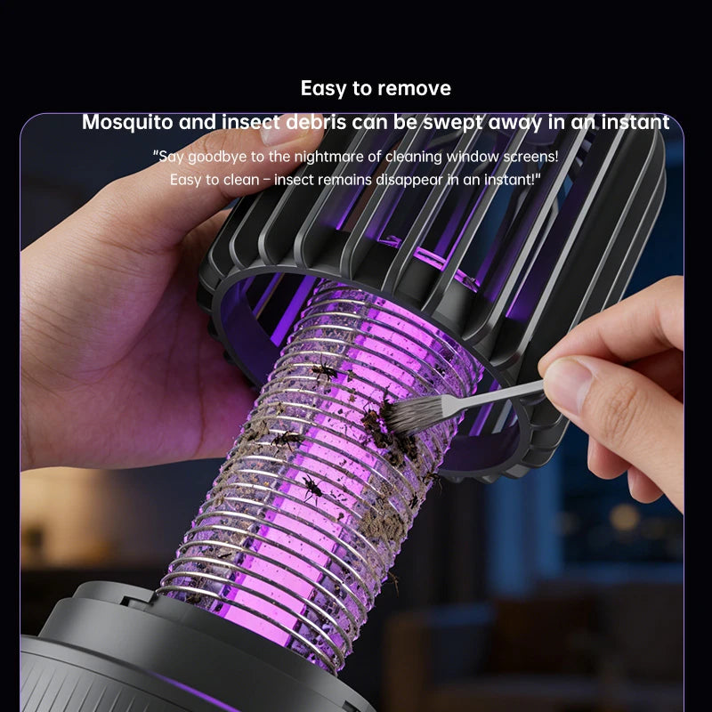 Xiaomi Mosquito Killer Lamp Blue UV Light Attract Electric Shock 2-in-1 Bug Zapper 1200mAh Rechargeable For Patio Travel New