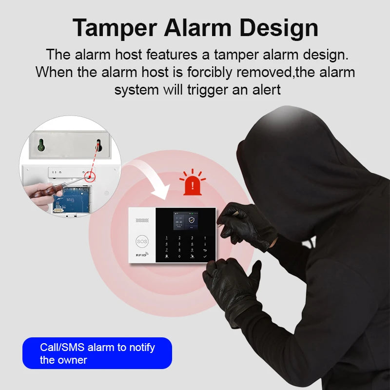 SafeHome™ Kit Alarme Maison Connectée