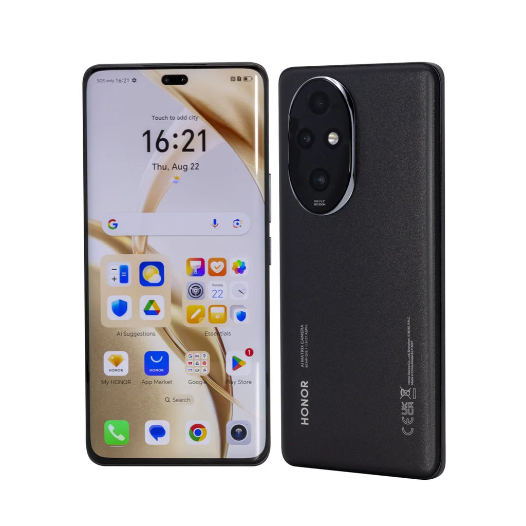 Honor 200 Pro 5G SmartPhone Global Version Snapdragon 8 Gen 3 6.78" 120Hz Screen 5200mAh Battery 100W Fast Charge Cell Phone NFC