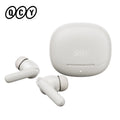 QCY Buds ANC -45dB Adaptive Noise Cancelling Wireless Bluetooth 5.4 Earbuds 6 Mics Clear Call 10mm Dynamic Driver Earphone 25Hrs