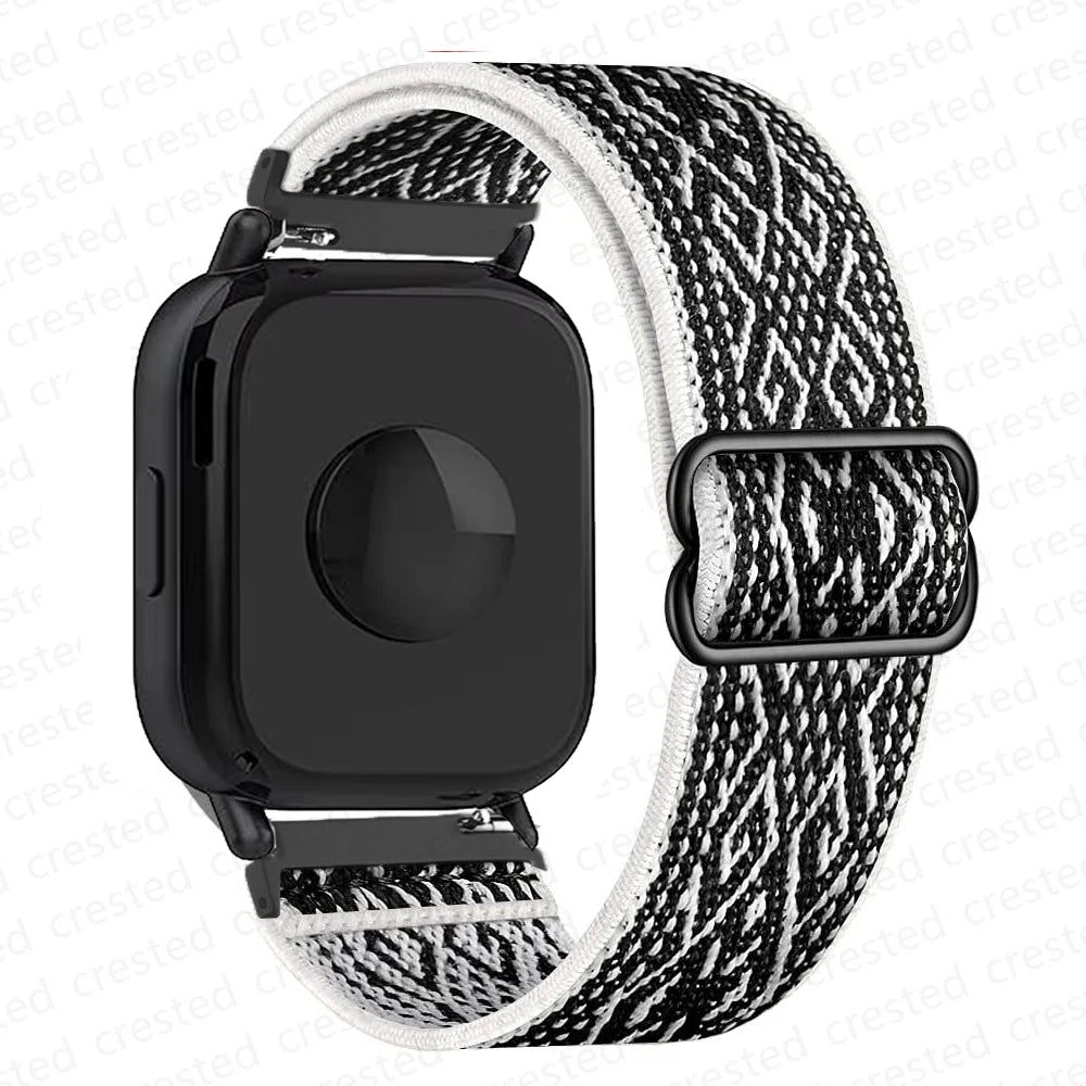 Nylon Strap For Redmi watch 5 active/5 lite smartwatch belt Adjustable Elastic Bracelet correa Xiaomi Redmi watch 5 active band