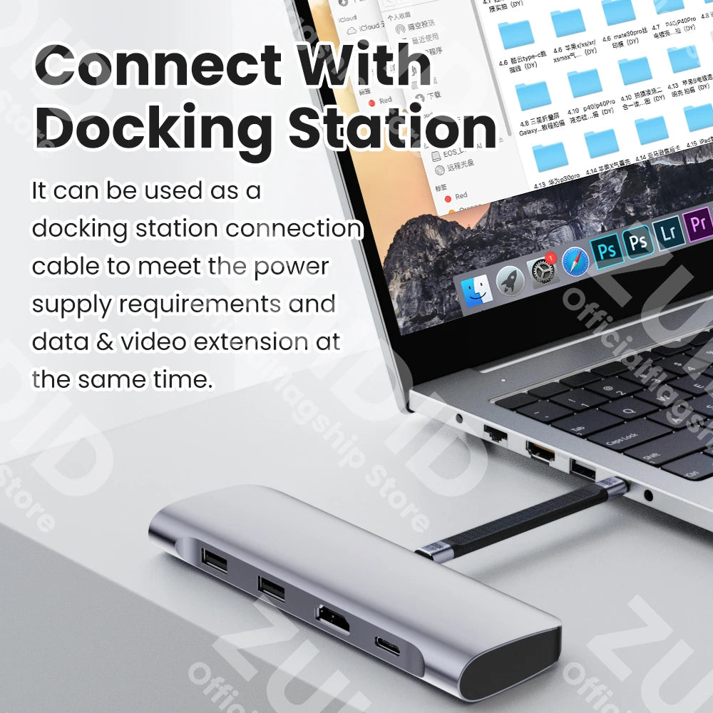 Elbow USB 4.0 Gen3 40Gbps FPC Cable PD 240W 5A Fast Charging USB C to Type C Cable Thunderbolt 3 8K@60Hz Cable USB C Data Cabel