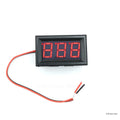 DC 4.5V-30V Waterproof Digital Voltmeter Car Boat Motorcycle 0.56inch LED Display Volt Voltage Meter Mini Tester Panel Ammeter