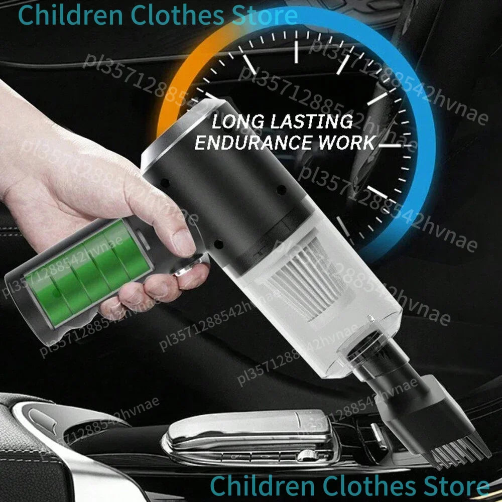 3 in 1 Integrated Suction and Blowing Vacuum Combination Vacuum Cleaner USB Charging Small Car Household Vacuum Cleaner