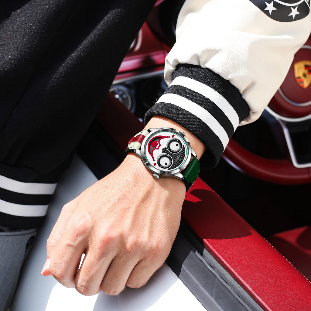 POEDAGAR Original Luxury Watch For Man Waterproof High Quality Male Wristwatch Quartz Leather Sports Fashion Men's Watches Reloj