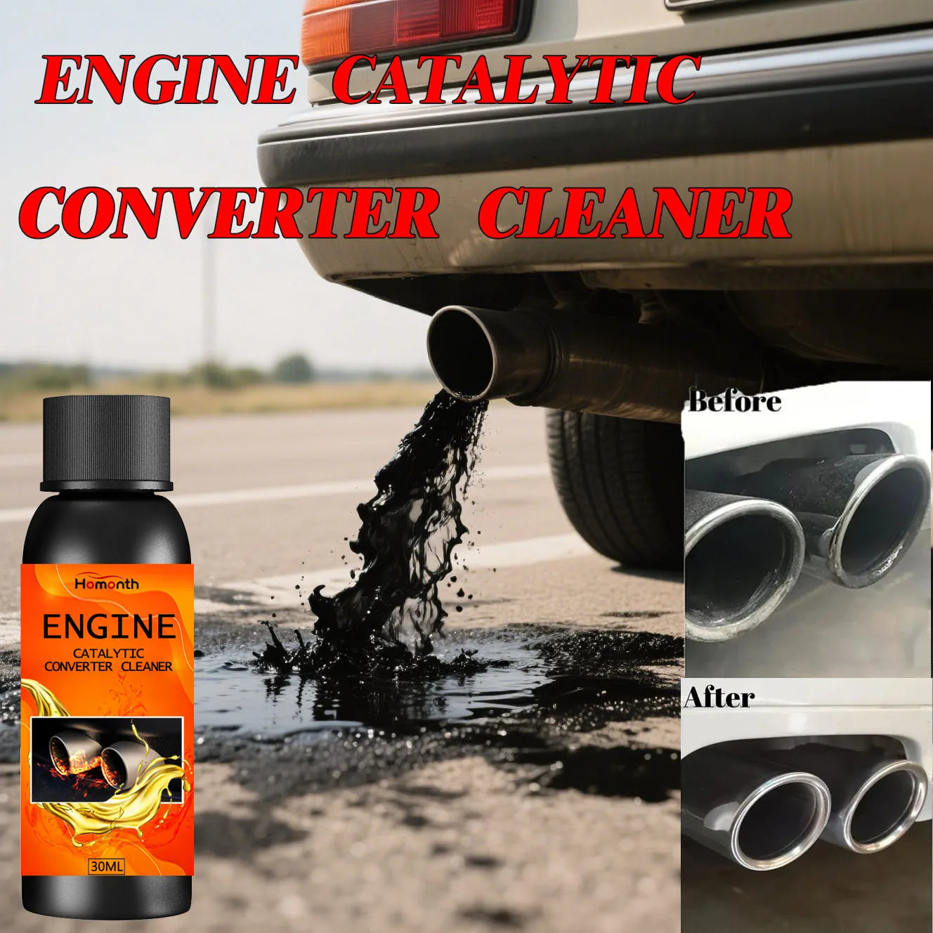 Engine Boost Up Carbon Removal Catalytic Converter Cleaner Reduce Fuels Consumption Engine Accelerators For Diesel Car