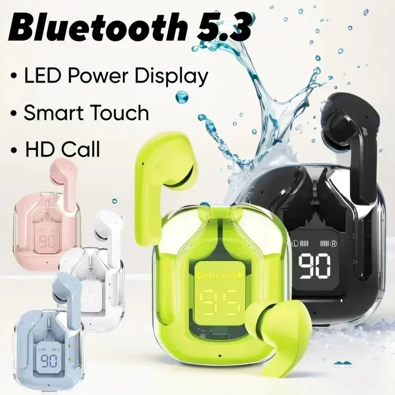 T2 Earphone Bluetooth 5.2 TWS Sports Outdoor Headset Wireless Headphone Earbuds Ear For Smart Phone  Games Music