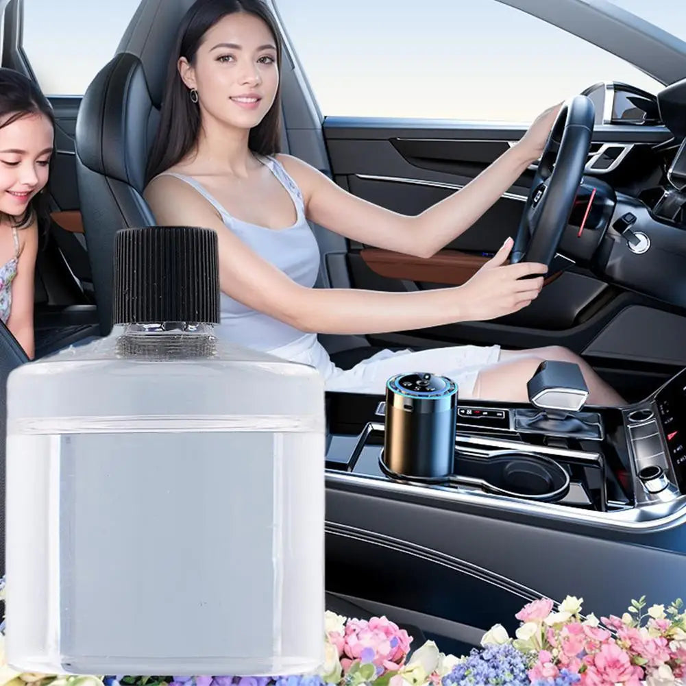 Smart Car Air Freshener Adjustable Car Smell Air Scent Ceiling Starry Scent Light 30-50ml Car Sky Automatic Ambient Freshener