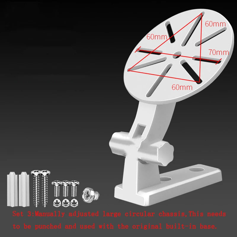 Universal Camera Support Wall Bracket, Indoor Camera Security Surveillance Accessories Camera Support And Base Holder Rack