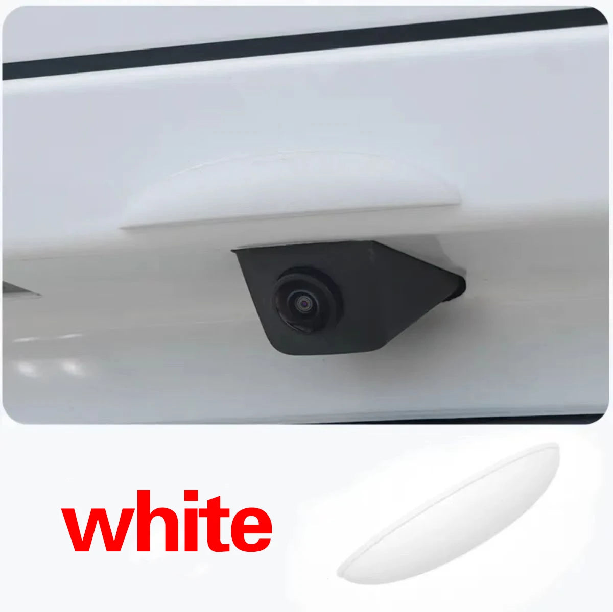 Car Rear Camera Rain Cover ABS Waterproof Rear View Auto Camera Shield Protective Sticker Car Reverse Camera Rain Shade Cover