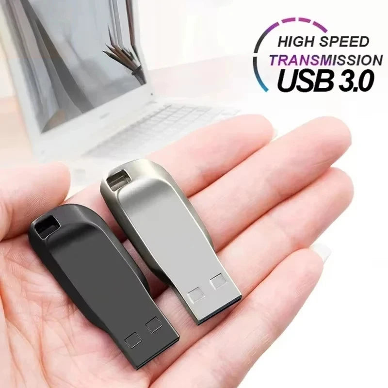 Flash Drive 2TB USB 3.0 Mini High Speed Metal Pendrive 1TB 512GB Stick Portable Drive Waterproof Memoria Storage U Disk 2026