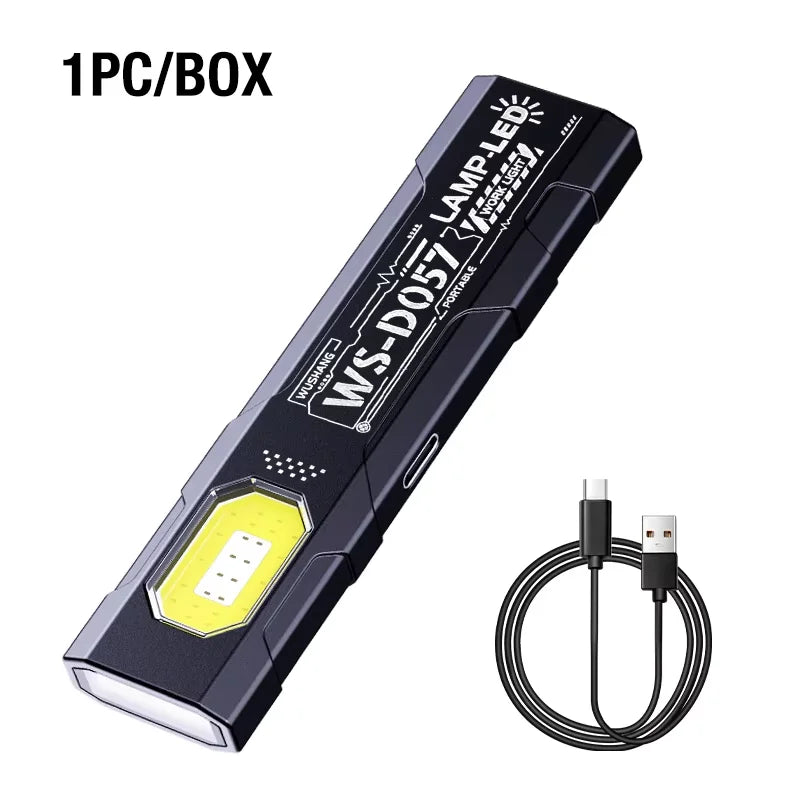 Portable Waist Hanging Keychain, Mini Flashlight, Multifunctional Emergency Charging, Anti Key Chain, Super Large, Bright, House