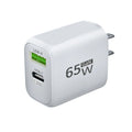 USB Charger 65W GaN Type C Fast Charging PD Power Adapter Quick Charger 3.0 For iPhone 15 Xiaomi POCO Samsung Oneplus