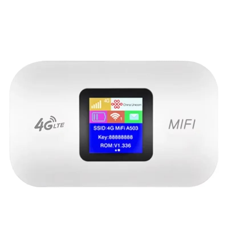 2025 4G Lte Router Wireless Wifi Portable Modem Mini Outdoor Hotspot Pocket Mifi 150mbps Sim Card Slot Repeater 3000mah