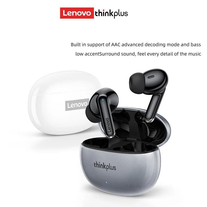 Lenovo XT88 TWS Earbuds Bluetooth 5.3 HiFi Sound Noise Reduction Touch Control Long Battery Life Sports Headphones with Mic