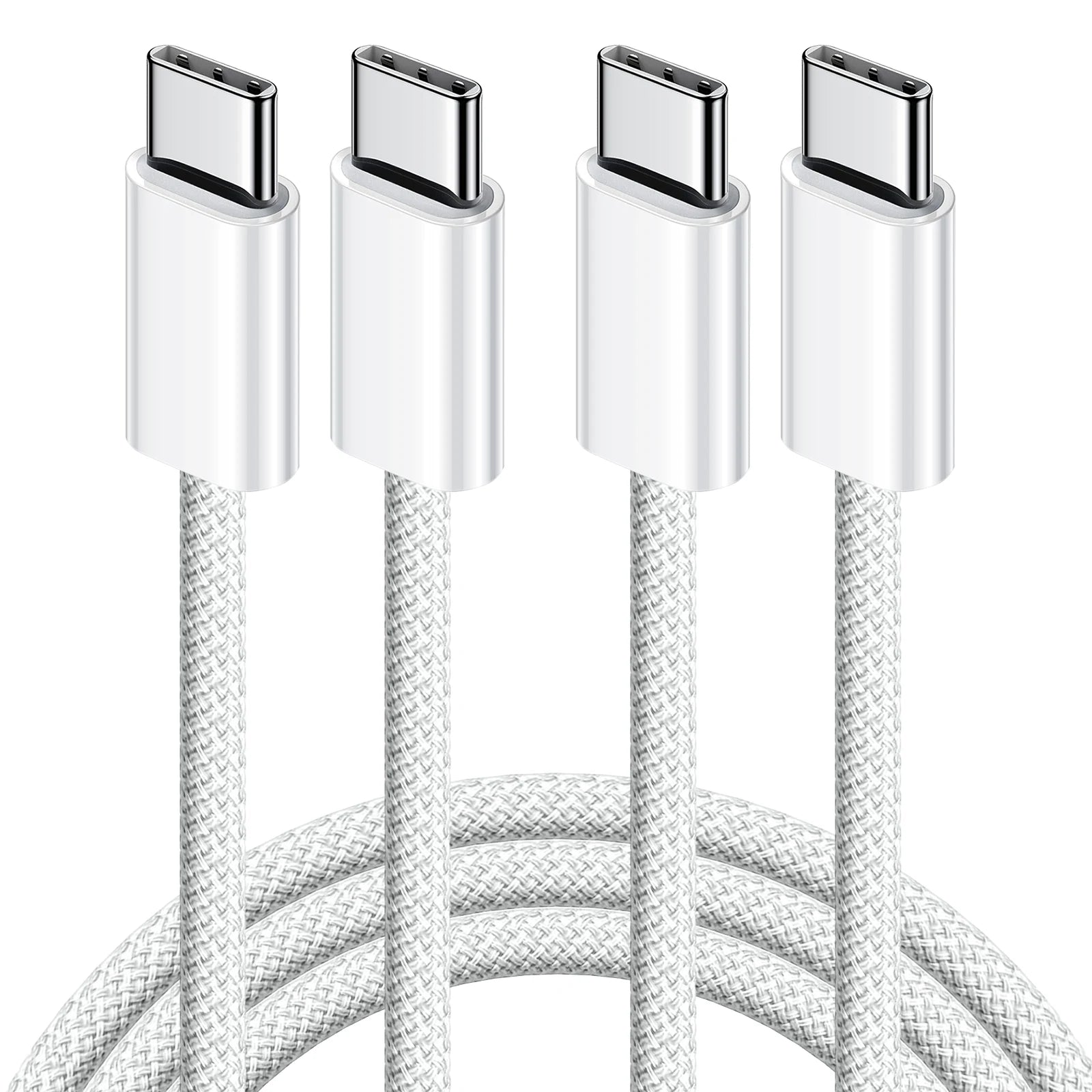 60W Type C to Type C Cable Data Line For Iphone 15 16 17 Samsung Xiaomi Fast Charging USB C to C Cable Type C Data Charger 1m2m