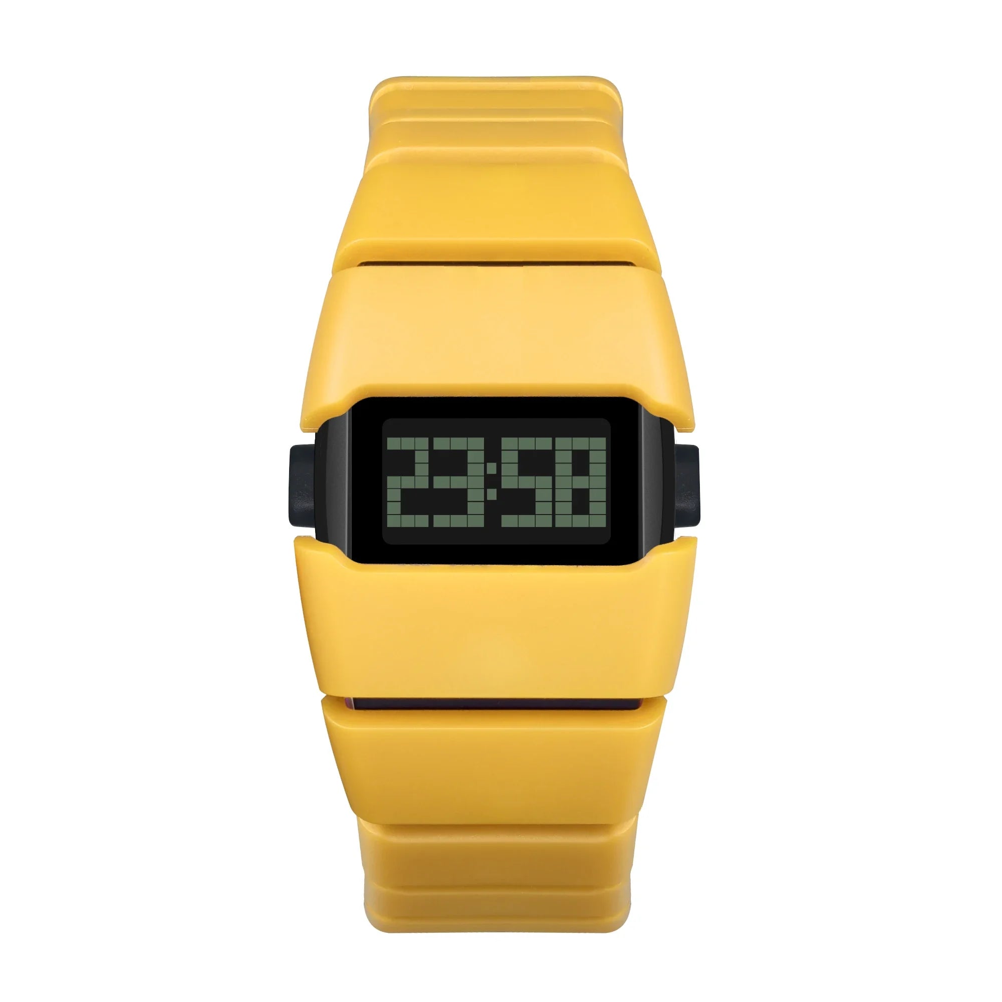 SHIYUNME Fashion Men's LED Electronic Watch Plastic Material Creative Design Unique Watch Man Casual Sports Waterproof Watch