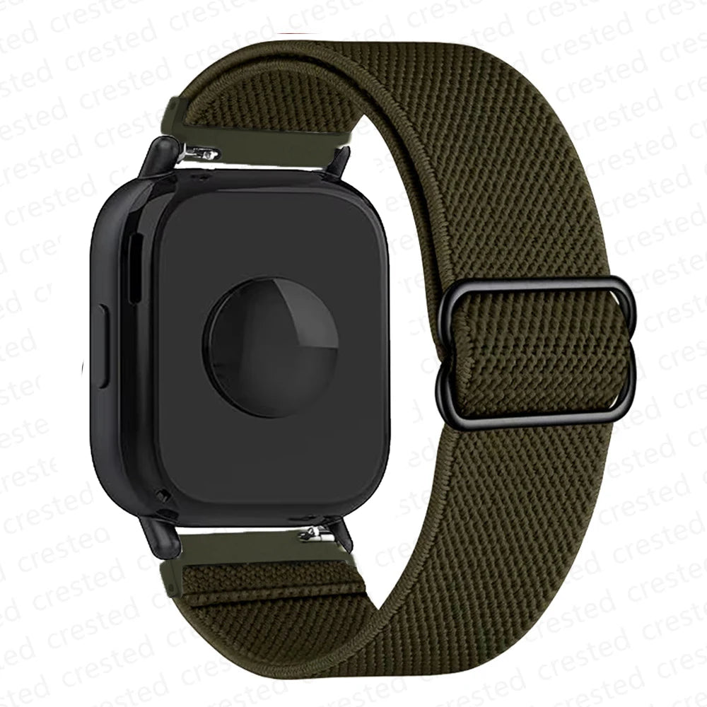 Nylon Strap For Redmi watch 5 active/5 lite smartwatch belt Adjustable Elastic Bracelet correa Xiaomi Redmi watch 5 active band