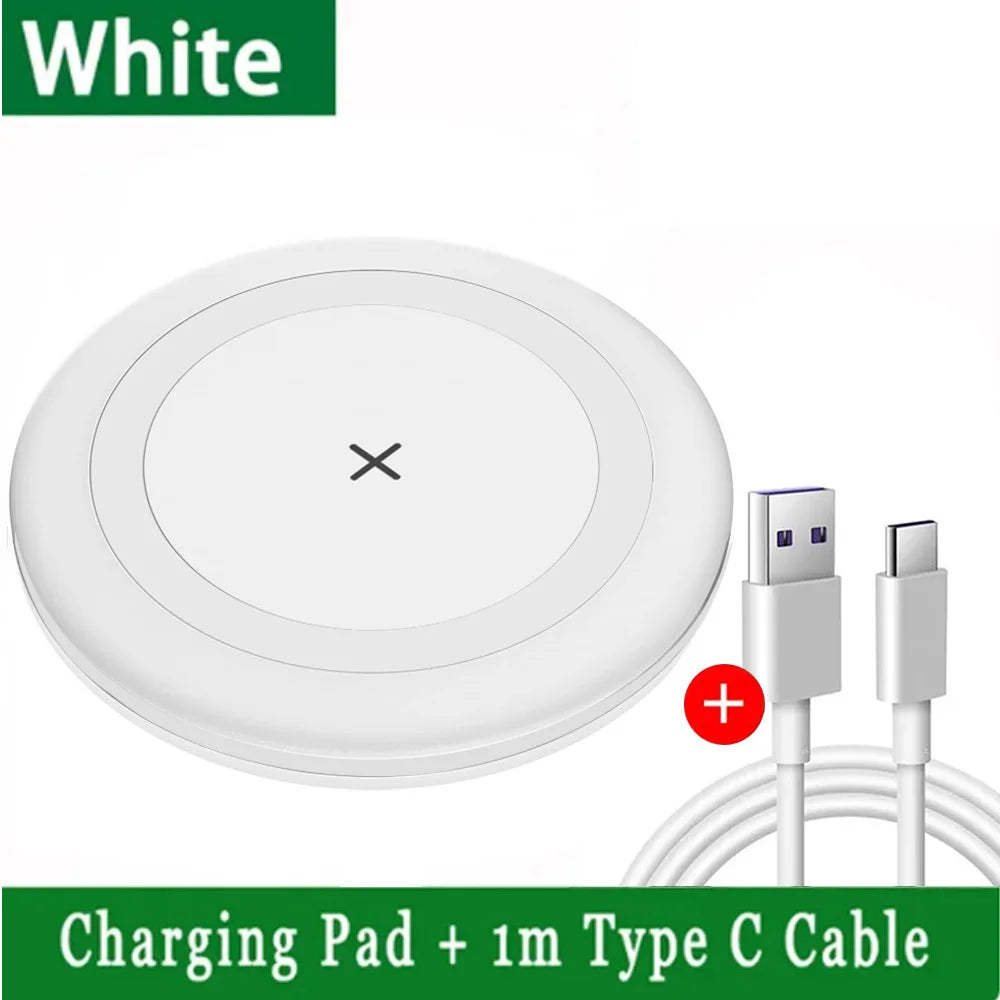 Mini 15W Magnetic Wireless Charger Pad For Magsafe iPhone 17 16 15 14 13 12 Pro Max Samsung LED Magnet Fast Charging Phone Stand