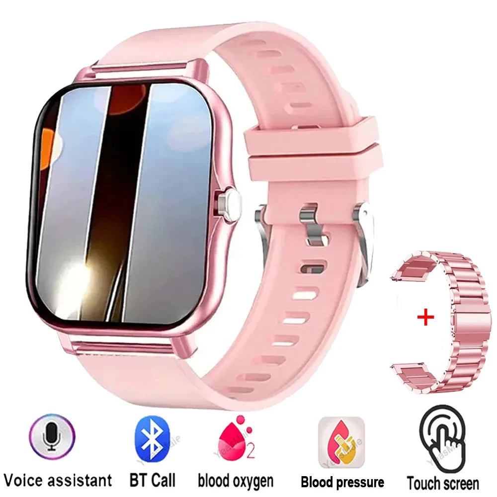 2026 Smart Watch 1.83"Screen Bluetooth Call Heart Rate Blood Oxygen Health Monitor Sports Smartwatch Women Men Holiday Gifts New