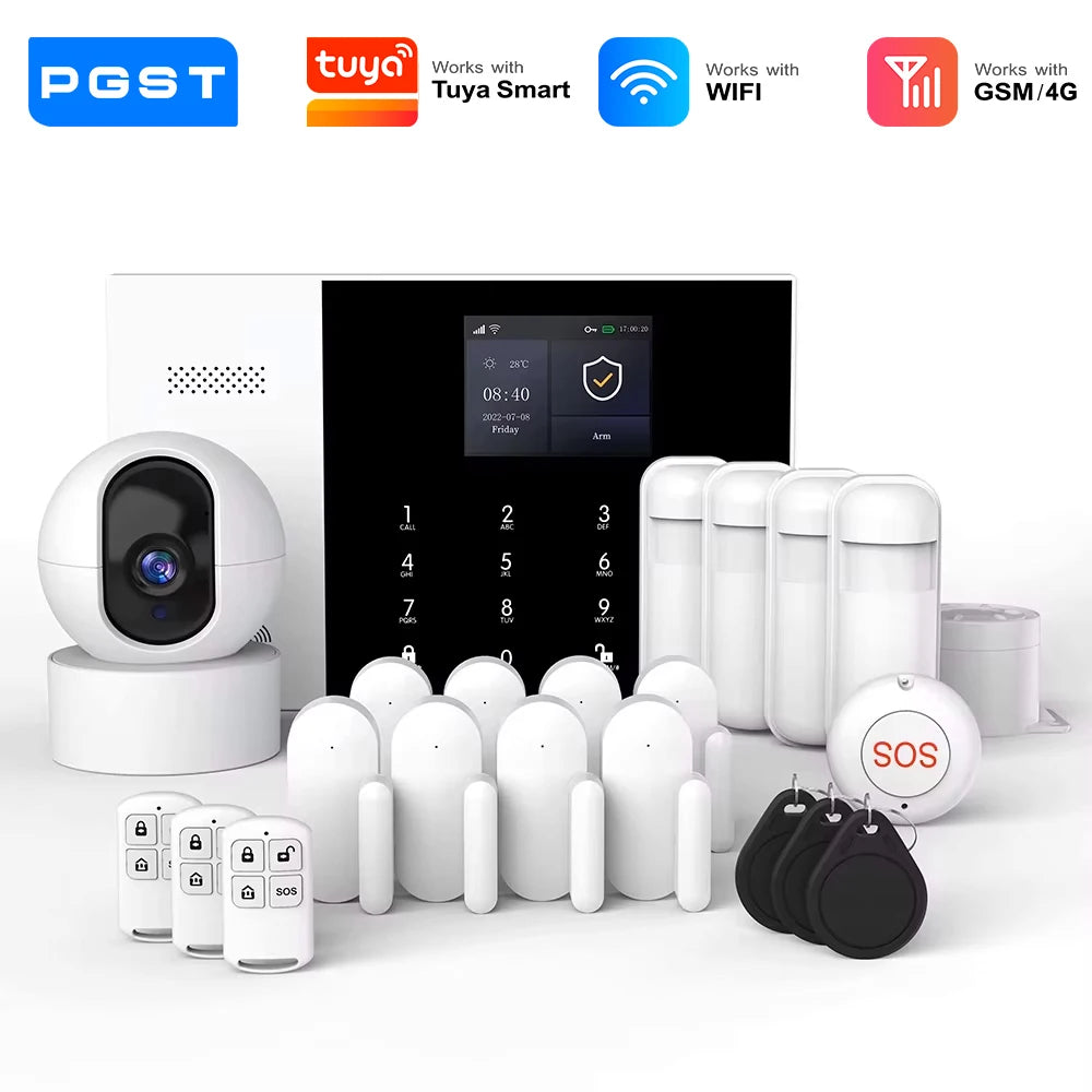 SafeHome™ Kit Alarme Maison Connectée