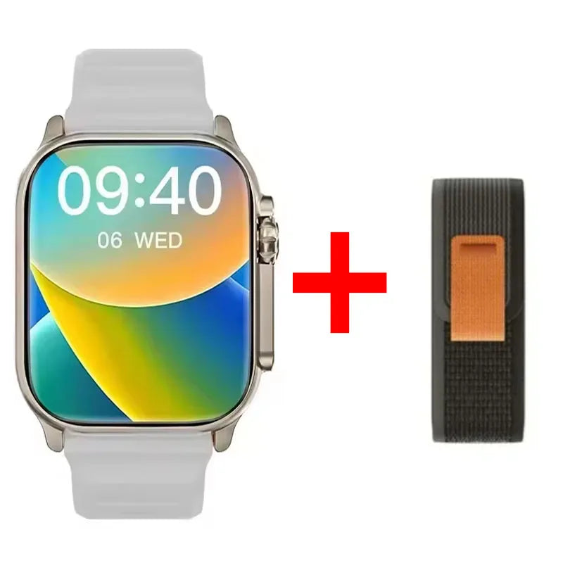 New Watch T900 U2 Smart Watch 49mm 2026 New NFC Men Women GPS Track Bluetooth Call BT Music Games Wireless Charging Smartwatch