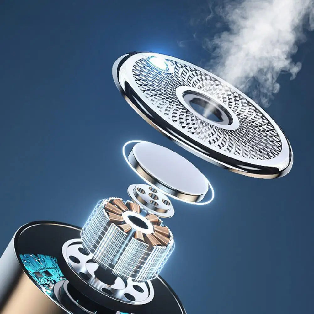 Car Mounted Fragrance Spray Perfume Essential Oil Diffuser Humidifier Intelligent Fragrance Locomotive Large Capacity