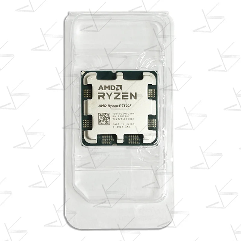 【Brand+】AMD Ryzen 5 7500F R5 7500F 3.7GHz 6-Core 12-Thread CPU Processor 5NM L3=32M 100-000000597 Socket AM5 Without cooler