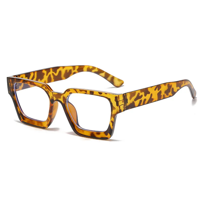 New Transparent Computer Glasses Frame Women Men Anti Blue Light Square Eyewear Blocking Glasses Optical Spectacle Eyeglass ﻿