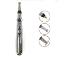 2/5 Heads Electric Acupuncture Point Massage Pen Meridian Energy Massage Pen Pain Relief Therapy Back Neck Face Beauty Roller