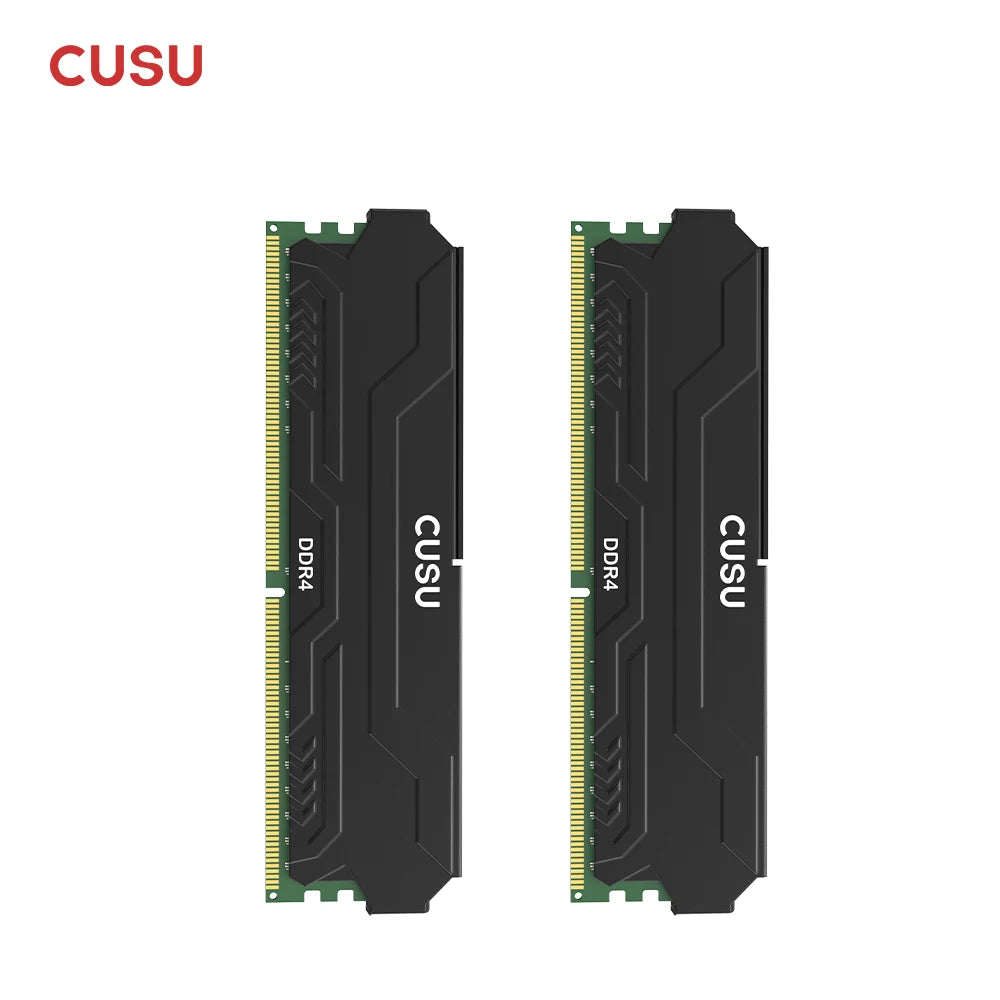 CUSU Memoria Ram DDR4 8gb 16gb 3200mhz 3600mhz DDR4 Desktop Memory 288pin Udimm XMP2.0 Heatsink for Motherboard
