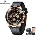PAGANI DESIGN 2026 New Men Watches Luxury Quartz Watch For Men 100M Waterproof Sports Chronograph Wristwatch for Men gift