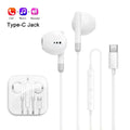 Headphones For Xiaomi 14 13 12 11 in-ear Earphones Redmi Note 10 9 8 7 Type C 3.5mm Wired Headset Phone Accessories
