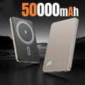 500000mAh Wireless Magnetic Power Bank Fast Charging Portable PD22.5W External Battery for Magsafe for iPhone17 Samsung Xiaomi