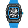 Luxury Quartz Men’s Wristwatch Male Watch for Man Watches Non-Mechanical Trend Automatic Calendar Hollow Dial Waterproof Clock