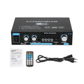 AK45/AK35 800W Home Power Amplifier 2 Channel Bluetooth 5.0 Mini Hifi Digital Stereo Sound Amplifier Support FM USB SD Mic input