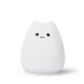 LED Nigh tlight 7 Colors Soft Cute Cat Night Light Kitty Lamp Birthday Gift Kids Baby Toddler Teen Silicone Kawaii Nursery