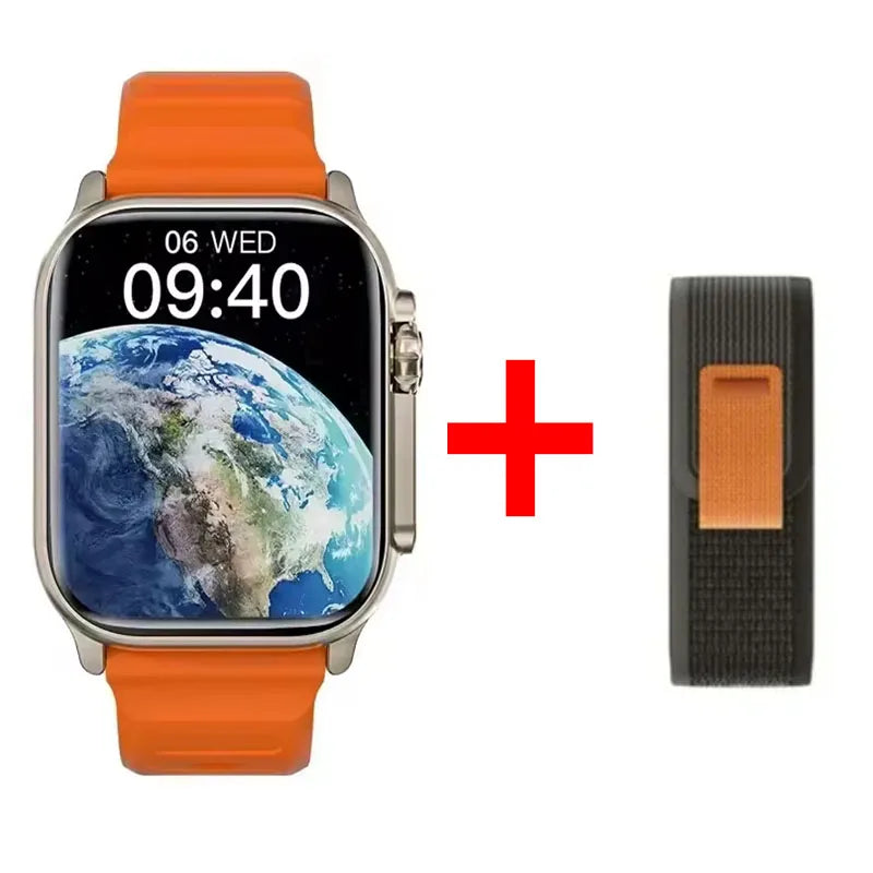 New Watch T900 U2 Smart Watch 49mm 2026 New NFC Men Women GPS Track Bluetooth Call BT Music Games Wireless Charging Smartwatch