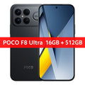 【World Premiere】Global Version POCO F8 Ultra 5G Smartphone Snapdragon® 8 Elite Gen 5 NFC 6500mAh 50MP 6.9" 120Hz Display