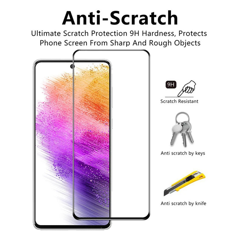 for Samsung a54 A17 A16 A15 A36 A56 A55 A37 A57 glass Samsung Galaxy A52 A34 A53 5G glass protector Galaxy A53 screen protector