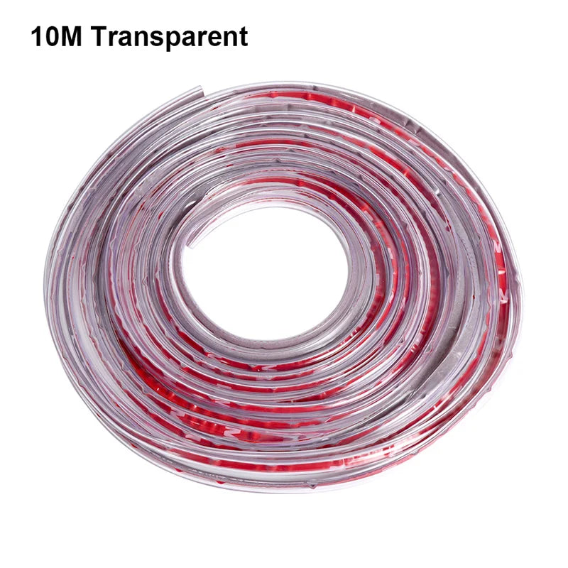 2M/5M/10M Car Door Protector Anti Collision Strip U Type Universal High Quality Rubber Car Door Edge Protection Car Accessories
