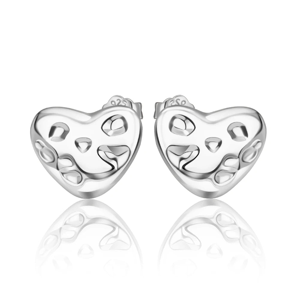 925 Sterling Silver 2026 New Earrings Sparkling Zircon Studs, 3 Color Gold/Rose Gold/Silver Fashion Accessory For Daily Use