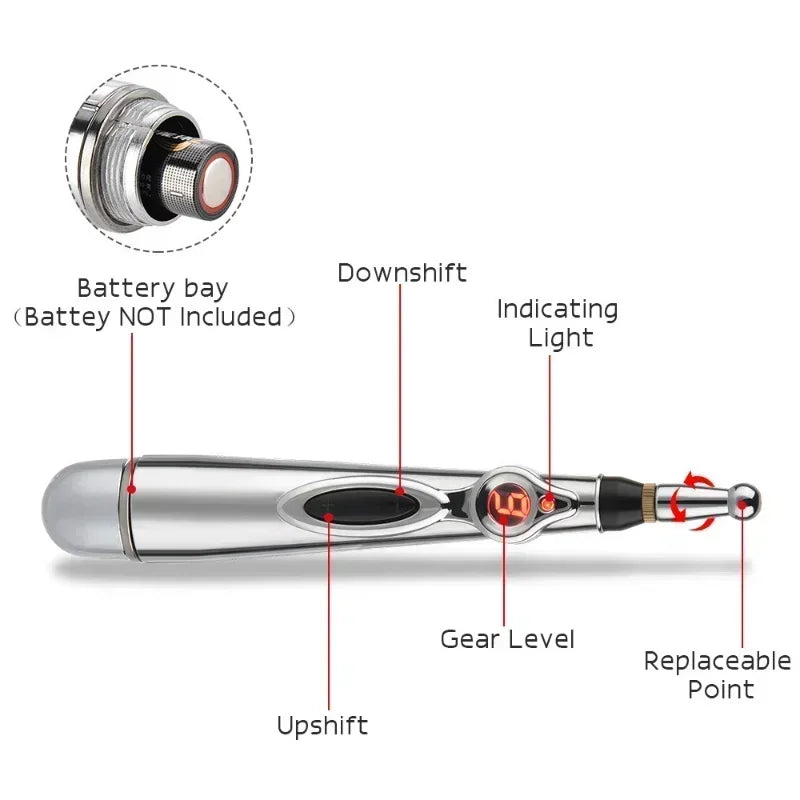 Electronic Acupuncture Pen Acupuncture Point Pen Meridian Energy Meridian  Massage Pen Acupuncture Acup