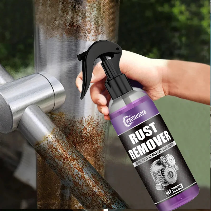 Multi-Purpose Rust Remover Spray | Strong Elimination of Rust & Iron Buildup, Ideal for Chrome Paint & Automotive Maintenance