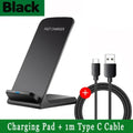 30W Fast Wireless Charger Stand Pad for iPhone 17-11/XR, Samsung Galaxy S25/S26/S21/S20, Xiaomi, Huawei & All Qi-enabled Phones
