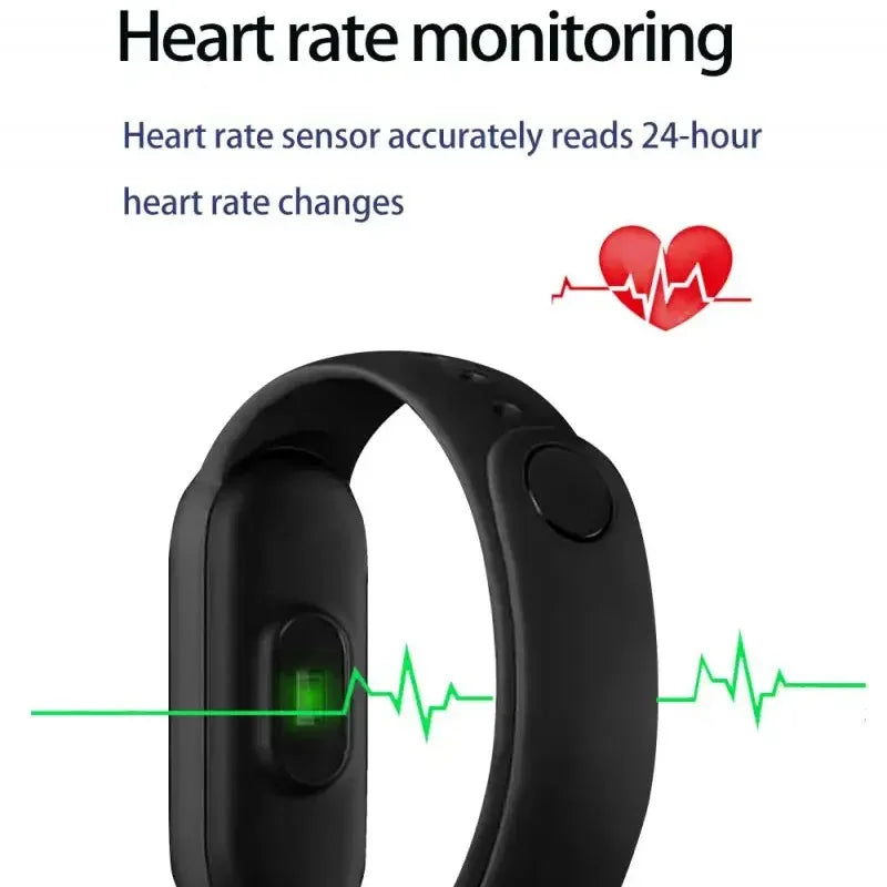 Lenovo Smart band Watch Movement Step count Bluetooth Synchronous Phone Information Waterwroof Smartwatch For Men Women Student